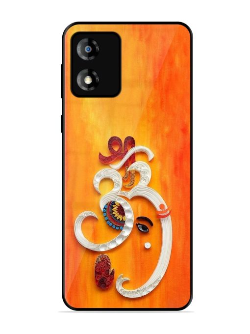 Ganesha In Quilling Art Glossy Soft Edge Case for Motorola Moto E13 Chachhi