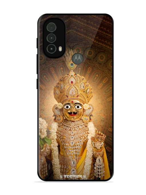 Hare Krishna Maharaj Glossy Soft Edge Case for Motorola Moto E40 Chachhi