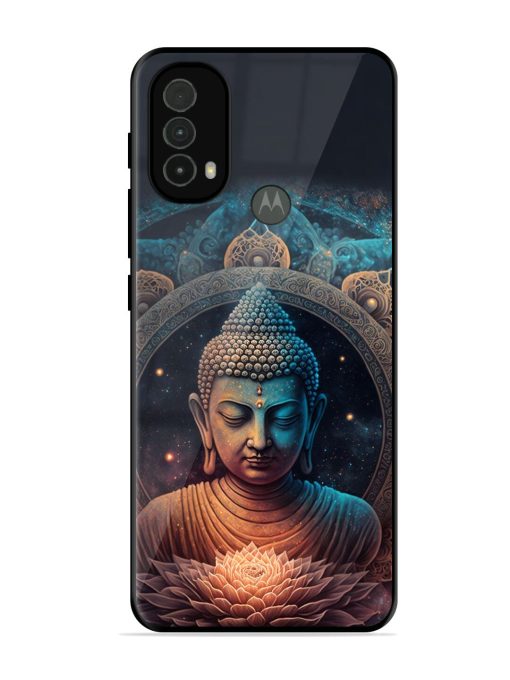 The Buddha Art Glossy Soft Edge Case for Motorola Moto E40