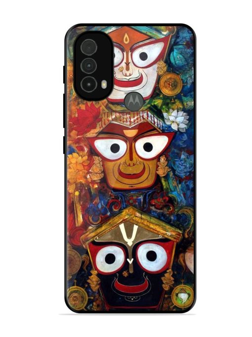 Lord Jagannath Glossy Soft Edge Case for Motorola Moto E40 Chachhi