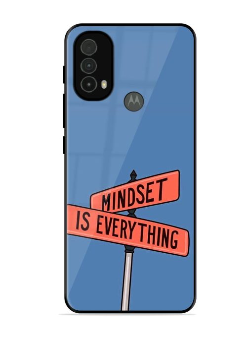 Mindset Matters Glossy Soft Edge Case for Motorola Moto E40