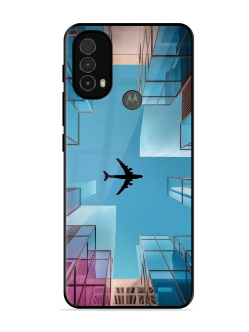 Urban Flightpath Glossy Soft Edge Case for Motorola Moto E40