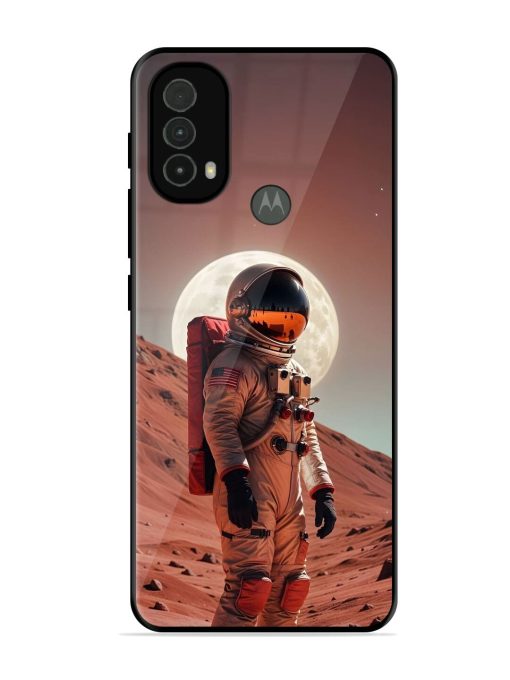 The Red Planet Glossy Soft Edge Case for Motorola Moto E40