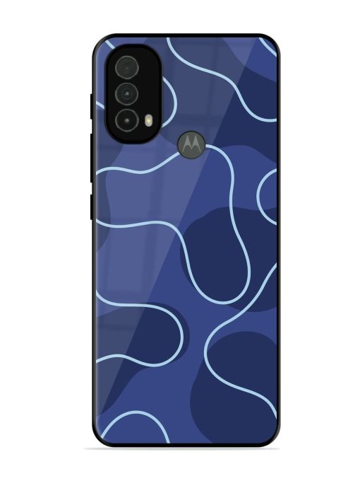 Midnight Maze Glossy Soft Edge Case for Motorola Moto E40