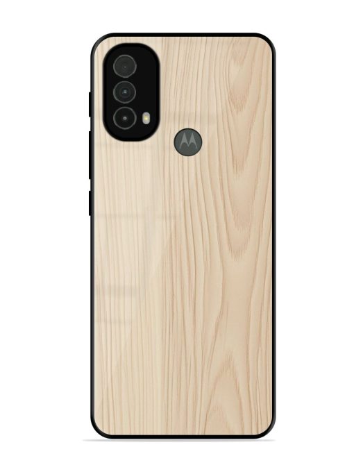 Textured Timber Glossy Soft Edge Case for Motorola Moto E40 Chachhi