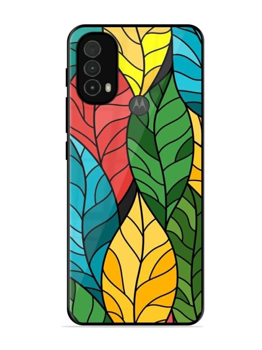 Foliage Fiesta Glossy Soft Edge Case for Motorola Moto E40 Chachhi