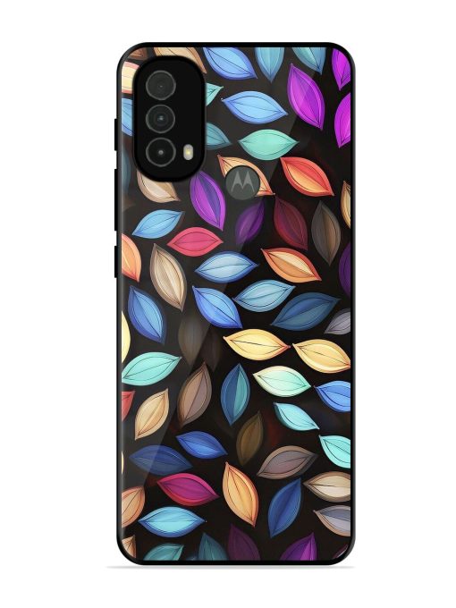 Colorful Kaleidoscope Glossy Soft Edge Case for Motorola Moto E40 Chachhi