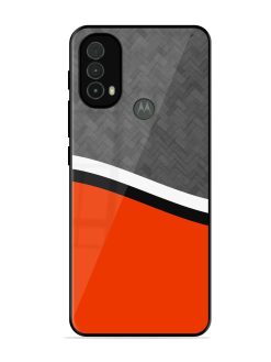 Bold Contrast Glossy Soft Edge Case for Motorola Moto E40
