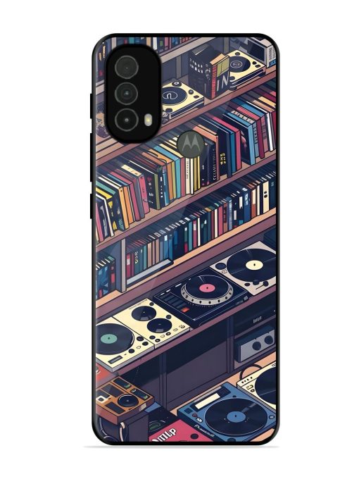 Music Lover'S Haven Glossy Soft Edge Case for Motorola Moto E40 Chachhi