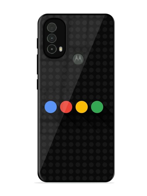 Google Dots Glossy Soft Edge Case for Motorola Moto E40
