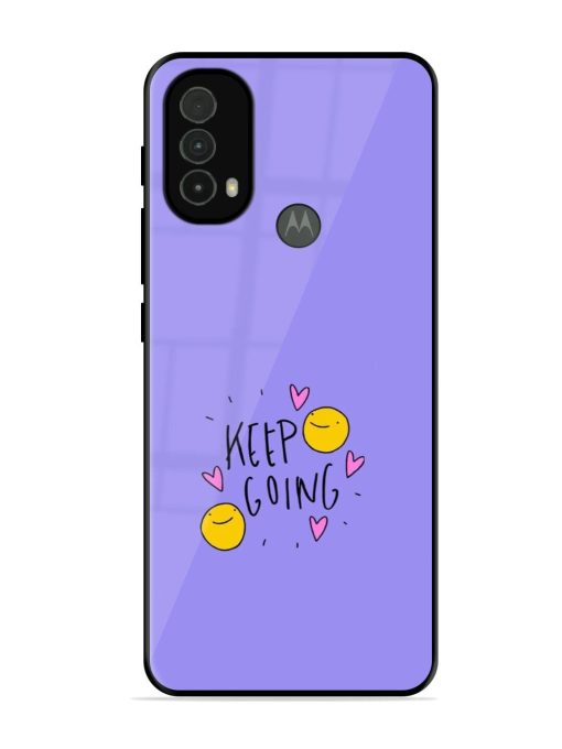 Smiling Through It All Glossy Soft Edge Case for Motorola Moto E40