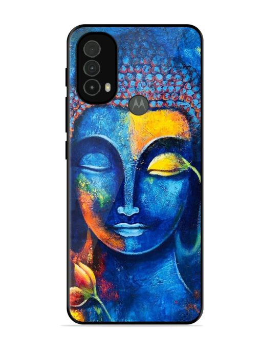 Enlightened Serenity Glossy Soft Edge Case for Motorola Moto E40 Chachhi