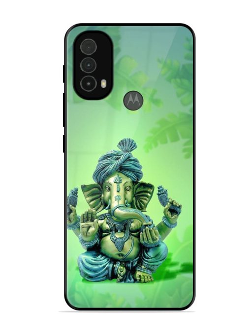 Ganesha, The Remover Of Obstacles Glossy Soft Edge Case for Motorola Moto E40 Chachhi