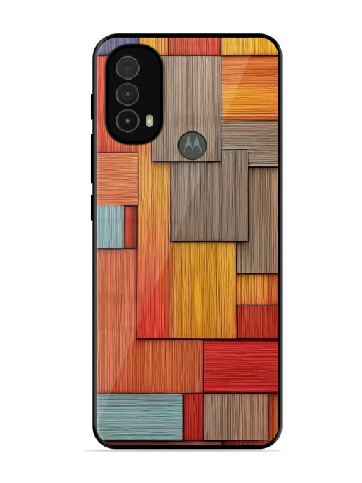 Woodsy Wonders Glossy Soft Edge Case for Motorola Moto E40 Chachhi