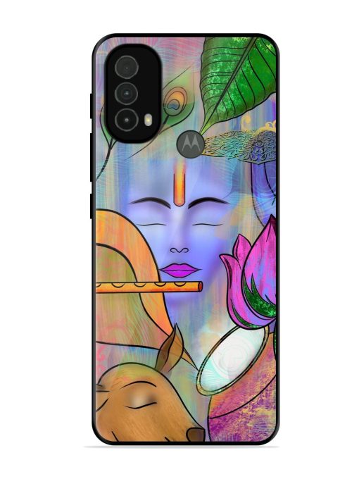 Divine Serenity Glossy Soft Edge Case for Motorola Moto E40