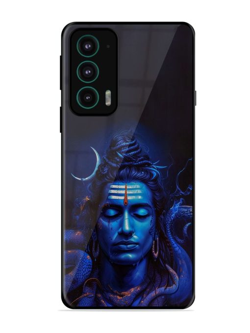 Mystic Mahadev Glossy Soft Edge Case for Motorola Moto Edge 20 Chachhi