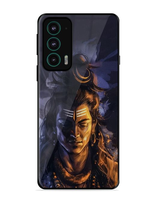 Lord Shiva Glossy Soft Edge Case for Motorola Moto Edge 20 Chachhi