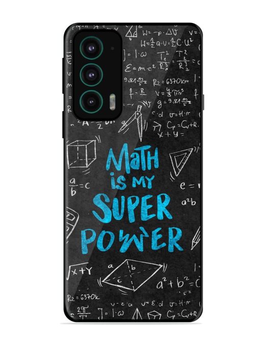 Math Magic Glossy Soft Edge Case for Motorola Moto Edge 20 Chachhi