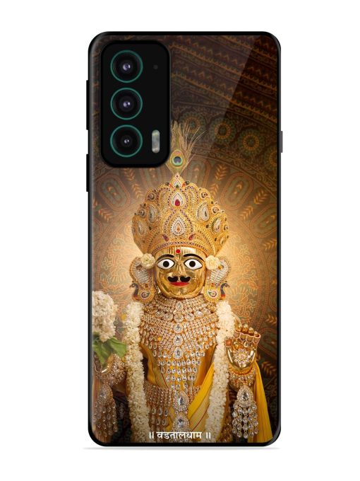 Hare Krishna Maharaj Glossy Soft Edge Case for Motorola Moto Edge 20 Chachhi