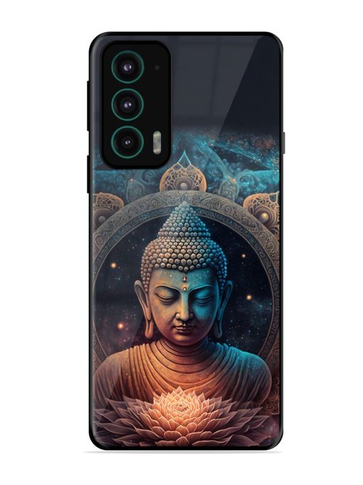The Buddha Art Glossy Soft Edge Case for Motorola Moto Edge 20
