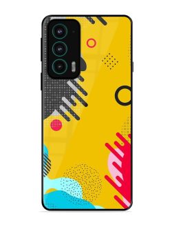Neon Pop Glossy Soft Edge Case for Motorola Moto Edge 20