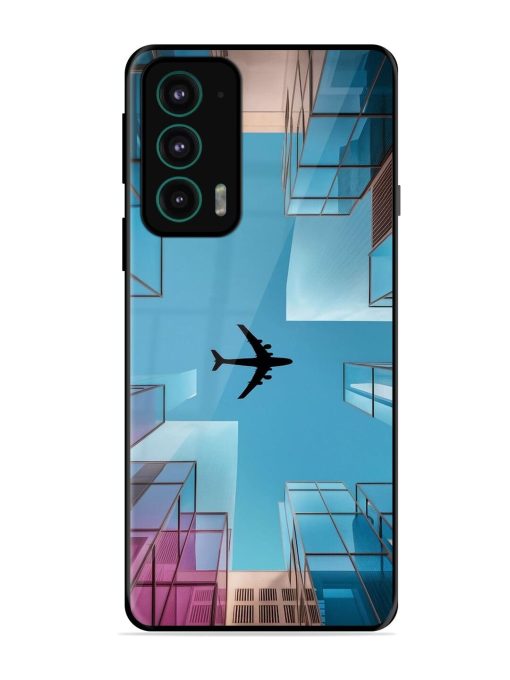 Urban Flightpath Glossy Soft Edge Case for Motorola Moto Edge 20