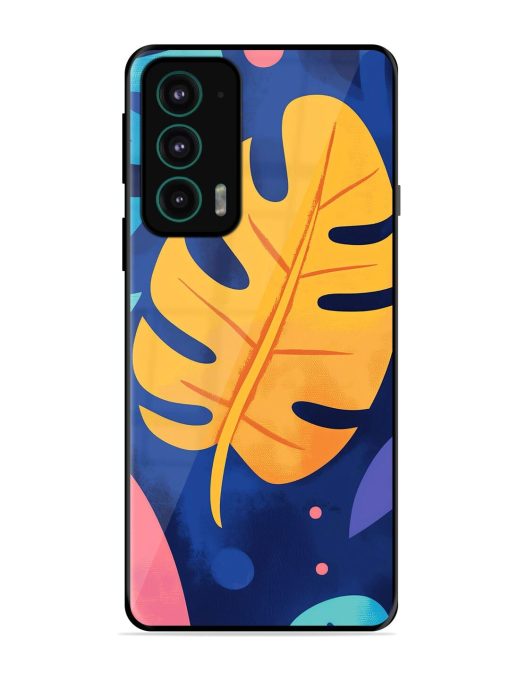 Tropical Tapestry Glossy Soft Edge Case for Motorola Moto Edge 20