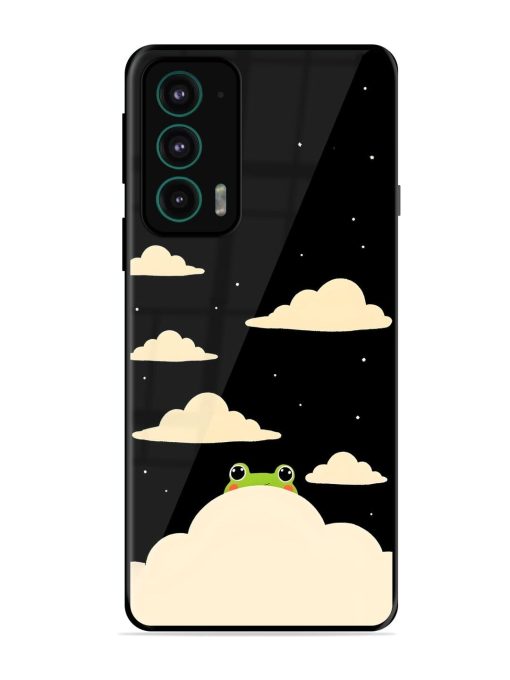 Froggy Night Sky Glossy Soft Edge Case for Motorola Moto Edge 20 Chachhi