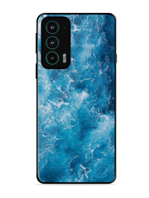 Oceanic Abyss Glossy Soft Edge Case for Motorola Moto Edge 20 Chachhi