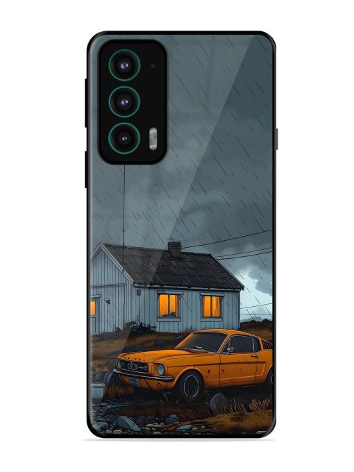 Rainy Day Retreat Glossy Soft Edge Case for Motorola Moto Edge 20