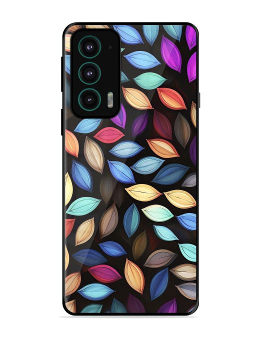 Colorful Kaleidoscope Glossy Soft Edge Case for Motorola Moto Edge 20
