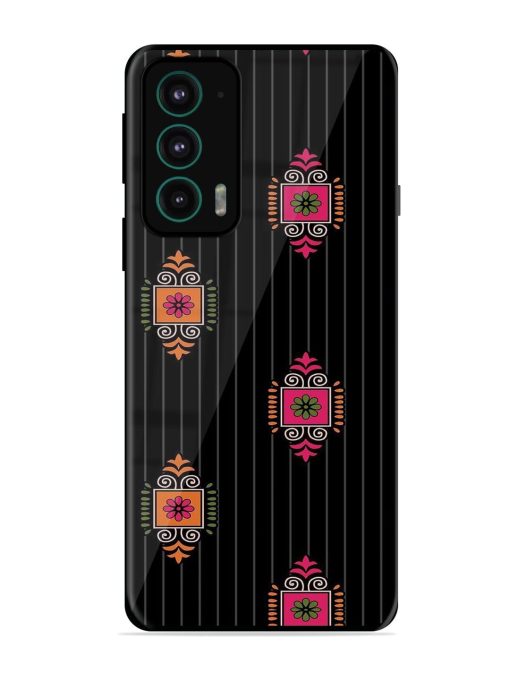 Ornate Elegance Glossy Soft Edge Case for Motorola Moto Edge 20 Chachhi