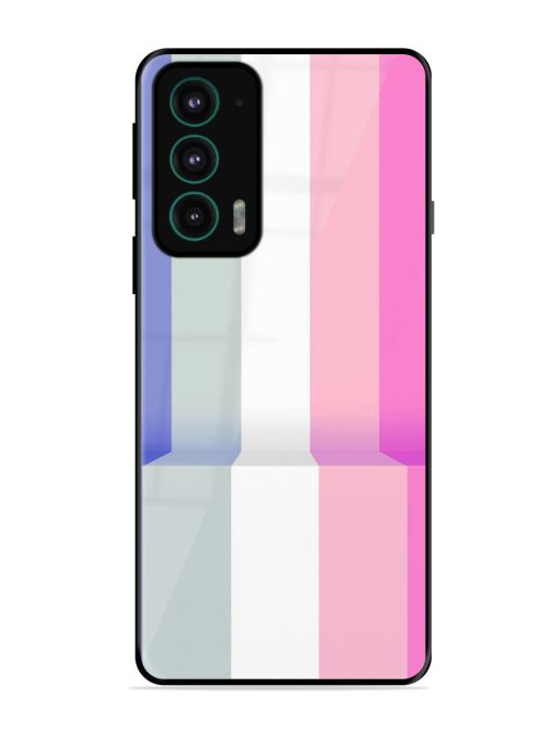 Pastel Palette Glossy Soft Edge Case for Motorola Moto Edge 20