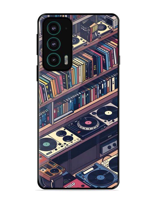 Music Lover'S Haven Glossy Soft Edge Case for Motorola Moto Edge 20