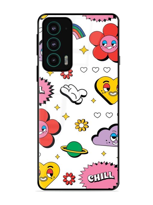 Whimsical Wonderland Glossy Soft Edge Case for Motorola Moto Edge 20 Chachhi