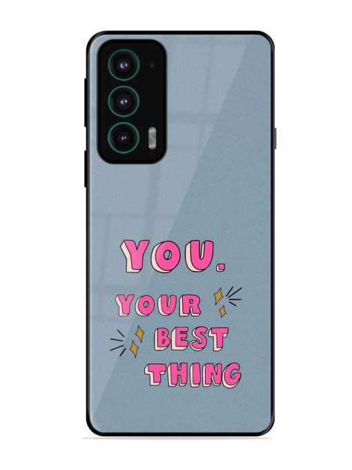 Self-Love Sparkles Glossy Soft Edge Case for Motorola Moto Edge 20 Chachhi