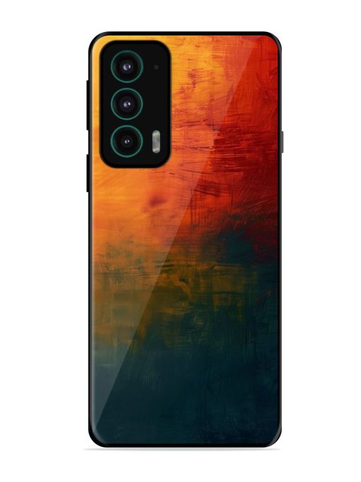 Golden Hour Canvas Glossy Soft Edge Case for Motorola Moto Edge 20