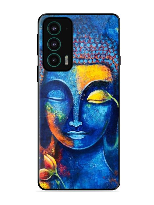 Enlightened Serenity Glossy Soft Edge Case for Motorola Moto Edge 20 Chachhi