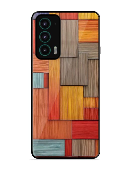 Woodsy Wonders Glossy Soft Edge Case for Motorola Moto Edge 20