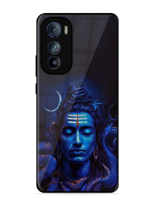 Mystic Mahadev Glossy Soft Edge Case for Motorola Moto Edge 30 Chachhi