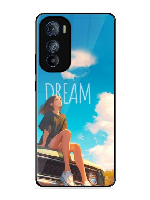 Girly Dream Art Glossy Soft Edge Case for Motorola Moto Edge 30 Chachhi