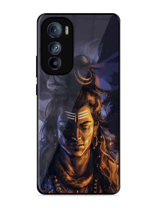 Lord Shiva Glossy Soft Edge Case for Motorola Moto Edge 30 Chachhi