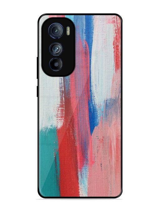 Colorful Chaos Glossy Soft Edge Case for Motorola Moto Edge 30 Chachhi