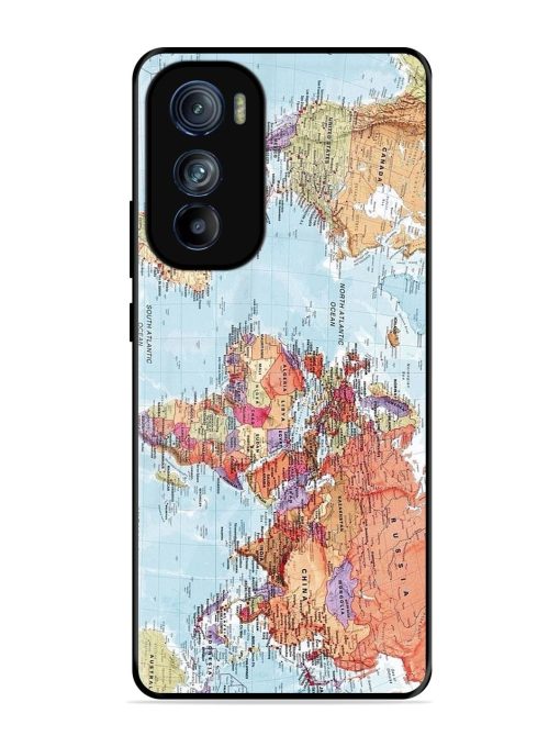 Our Blue Marble Glossy Soft Edge Case for Motorola Moto Edge 30 Chachhi