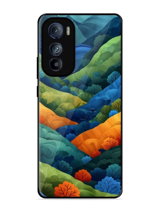 Serene Summits Glossy Soft Edge Case for Motorola Moto Edge 30