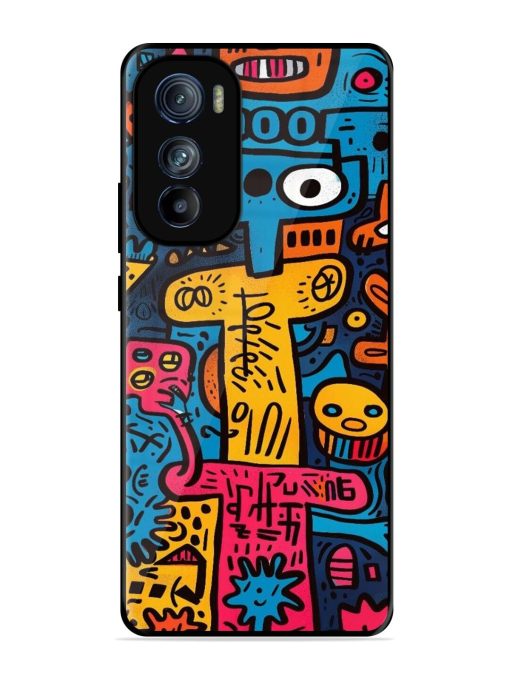 Doodletopia Glossy Soft Edge Case for Motorola Moto Edge 30