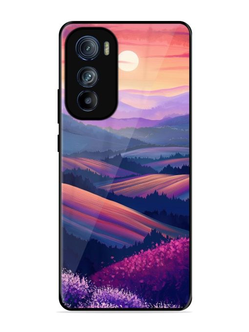 Twilight'S Embrace Glossy Soft Edge Case for Motorola Moto Edge 30