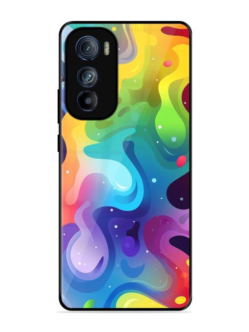 Rainbow River Glossy Soft Edge Case for Motorola Moto Edge 30 Chachhi