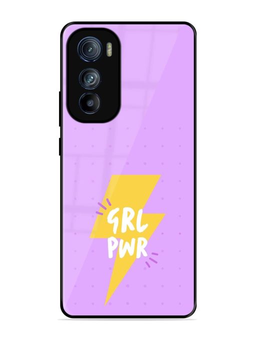 Girl Power Spark Glossy Soft Edge Case for Motorola Moto Edge 30