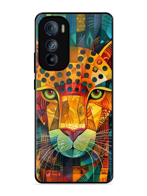 Mosaic Majesty Glossy Soft Edge Case for Motorola Moto Edge 30 Chachhi